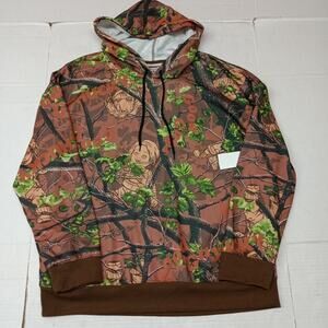 Men's Size M Medium Licensed Childs Play Chucky Good Guys Camouflage Hoodie NWT‎